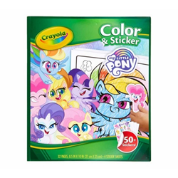 042631 Crayola My Little Pony Color and Sticker Book