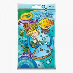 40678 Crayola Mer-Creatures Coloring Pack