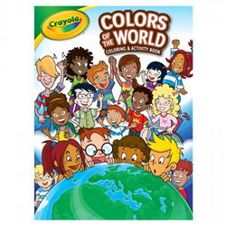 040717 Crayola Colors of the World 48 Page Colouring Book