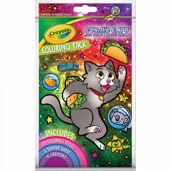 40679 Crayola Cosmic Cats Coloring Pack