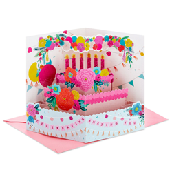 Celebrating Amazing You 3D Pop-Up Birthday Card