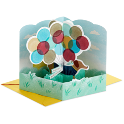 All Day Happy 3D Pop-Up Birthday Card