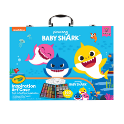 041148 Crayola Baby Shark Inspiration Art Case
